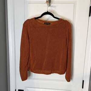 Banana Republic Orange Crew Neck Sweater